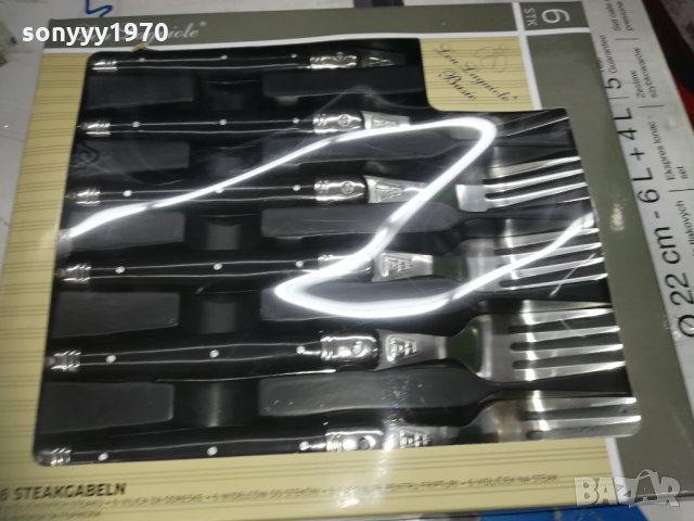 lou laguiole france 6бр-вилици 1602211115, снимка 2 - Колекции - 31832910