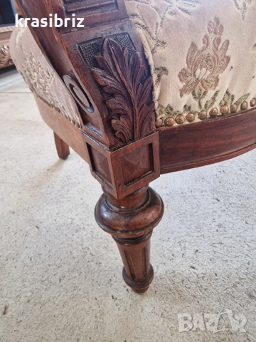  К-т Антично Канапе+2 бр.Кресла-внос от Германия!, снимка 8 - Други - 52847222