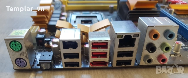 Asus P5QD TURBO socket 775 , снимка 2 - Дънни платки - 36596531