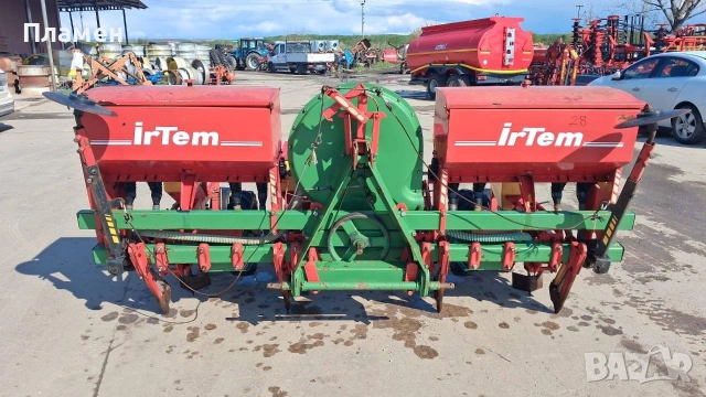 Сеялка за окопни култури irTem 4 реда с торовнасяне, снимка 2 - Селскостопанска техника - 54220887