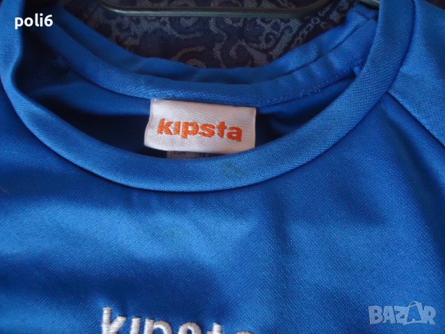 детска синя футболна фанелка №10 kipista, снимка 3 - Детски тениски и потници - 39199825