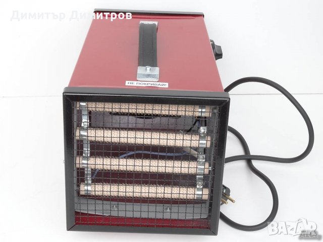 Калорифер електрически Български 3,2 kW и 7,2 kW, снимка 3 - Отоплителни печки - 30813797
