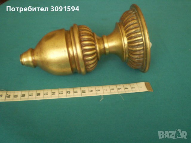 рядкя Стара бронзова лампа полюлеи тип асансиор , снимка 3 - Антикварни и старинни предмети - 38782157