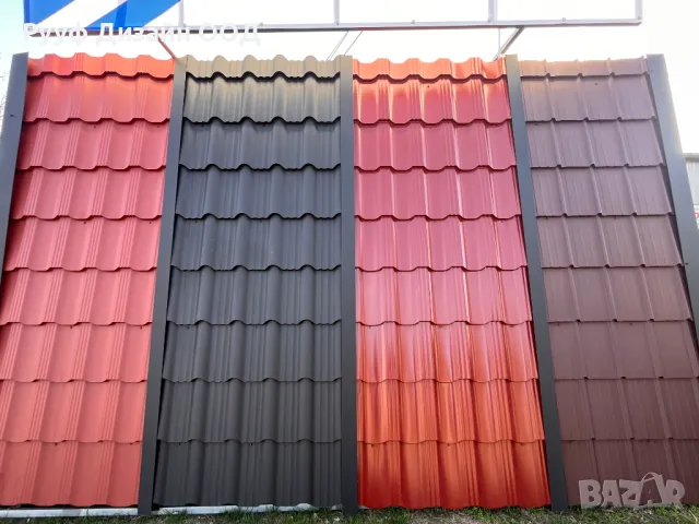 Метални керемиди Кристал 40 години гаранция, снимка 9 - Строителни материали - 49660823