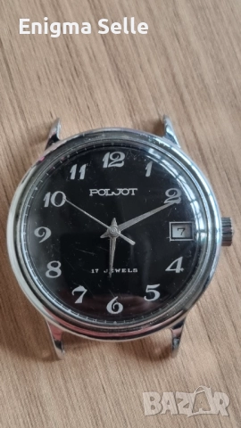 Винтидж мъжки механичен часовник Poljot от СССР 