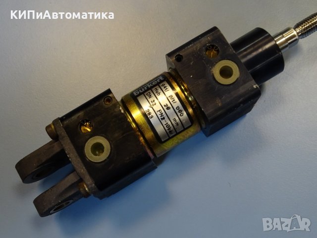 Пневматичен цилиндър Barkert 041/1/000 10bar, снимка 6 - Резервни части за машини - 39382766