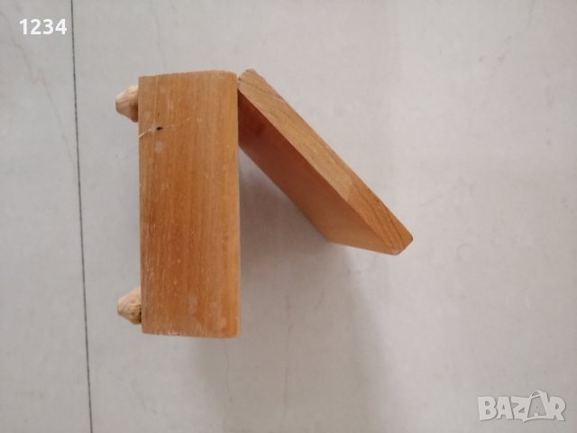 Дървена кутия 13.5 х 9 h 5.5 см. , снимка 3 - Други стоки за дома - 40302898