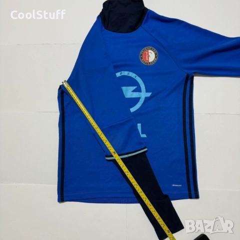 Adidas Feyenoord Rotterdam Фейнорд Ротредам 2016 Тренировъчна Футболна Блуза Размер S, снимка 4 - Спортни дрехи, екипи - 52422504