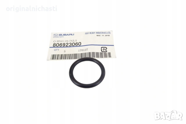 О-пръстен за гърловина за масло СУБАРУ ФОРЕСТЪР ИМПРЕЗА ЛЕГАСИ АУТБЕК SUBARU FORESTER 806923060 OEM