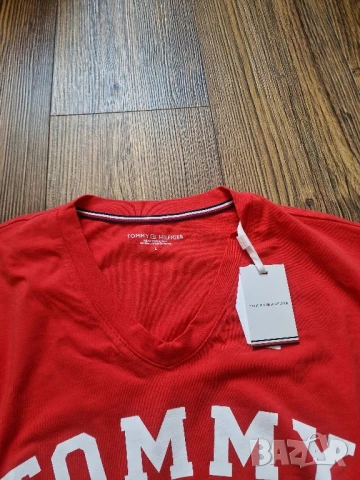 Страхотна дамска тениска TOMMY HILFIGER размер L , нова , снимка 6 - Тениски - 50760386