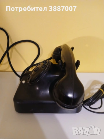 Телефон-Стар/Шайба/Бакелит/Винтидж, снимка 5 - Антикварни и старинни предмети - 53915595