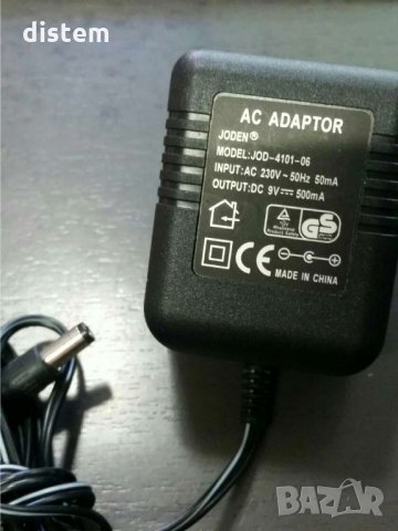 Оригинално захранване AC ADAPTER JODEN JOD-4101-06 9V 500mA