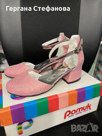 Нов модел !! Обувки на ток Номера-26,27,28,29,30,31,32,33,34,35,36 Цена-35 лв, снимка 2 - Детски обувки - 49344225