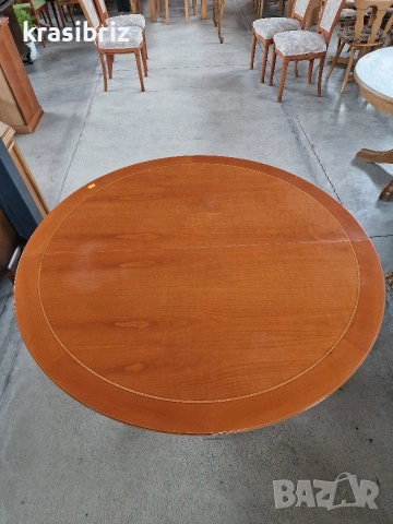 Масивна Разтегателна Трапезна Маса -внос от Германия! , снимка 5 - Маси - 54188881