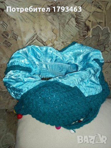 Ръчно плетена дамска чанта, снимка 4 - Други - 38713774