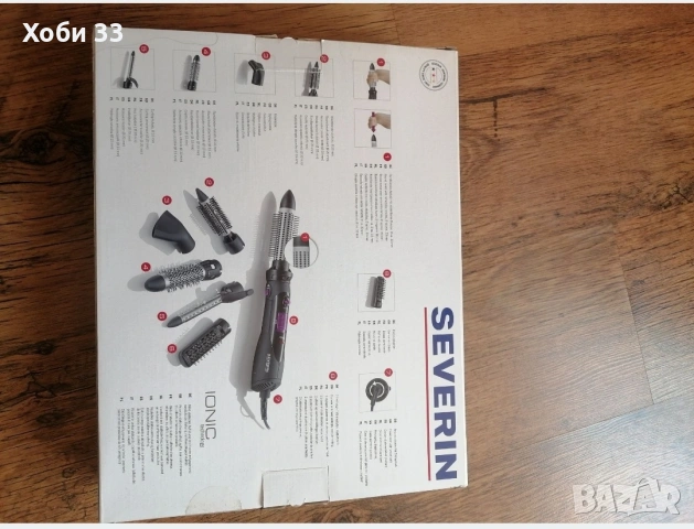 сешоар с представки на марката severin, снимка 3 - Друга електроника - 54119227