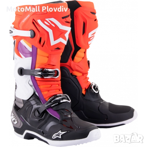 Мотокрос ботуши ALPINESTARS TECH 10 РАЗЛИЧНИ ЦВЕТОВЕ , снимка 9 - Аксесоари и консумативи - 51473257