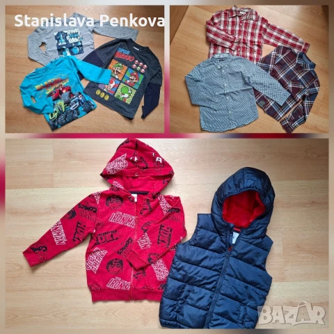Лот дрешки за момче 116 / 5-6г