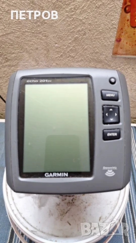 Продавам сонар GARMIN echo 201dv с датчик за скорост!