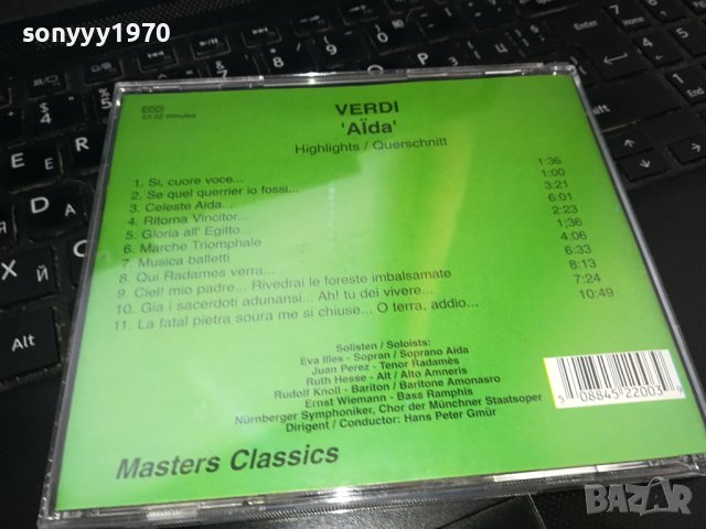 VERDI AIDA CD MADE IN HOLLAND 1802241100, снимка 10 - CD дискове - 44349654