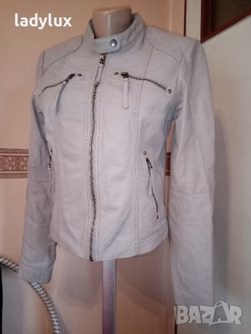 SAINT TROPEZ, Естествена Кожа, Размер S. Код 1886, снимка 2 - Якета - 38128195