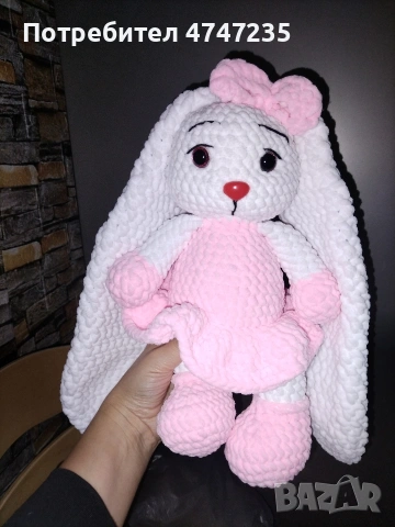 Ръчно плетена играчка амигуруми., снимка 5 - Плюшени играчки - 53604309