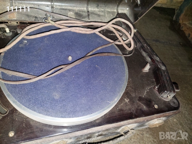 Стар грамофон , снимка 4 - Грамофони - 52171352