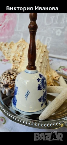 Камбана от порцелан, снимка 4 - Антикварни и старинни предмети - 50895532