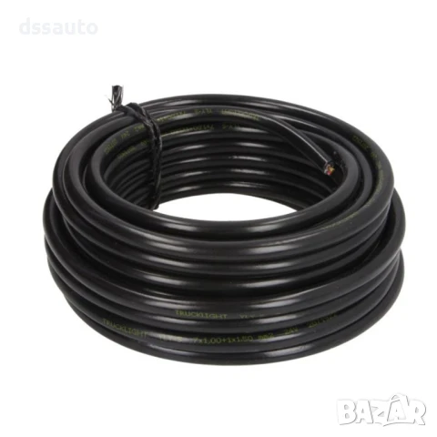 Кабел за светлини на ремарке 7x1mm² + 1x1.5mm² 10 метра