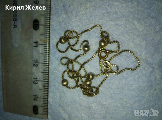 ПОСРЕБРЕНО СТАРО ФИНО ВИНТИДЖ АРТ КОЛИЕ от БЛАГОРОДНА НЕРЪЖДАЕМА СТОМАНА с ПЕЧАТ 925 ЛАНЧЕ 40047, снимка 10 - Колиета, медальони, синджири - 42437509