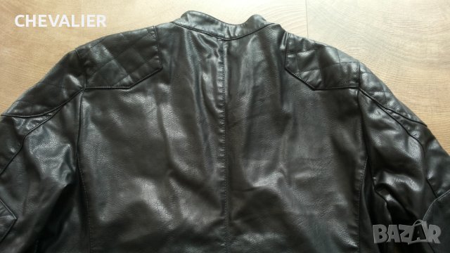 GUESS FAUX Leather Men's Jacket размер XL мъжко яке изкуствена кожа 28-57, снимка 6 - Якета - 42748732