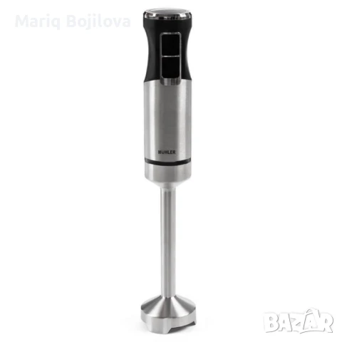 Пасатор с миксер и чопър 3в1 Muhler MB-99S, 1000W, метален, снимка 5 - Кухненски роботи - 49462162