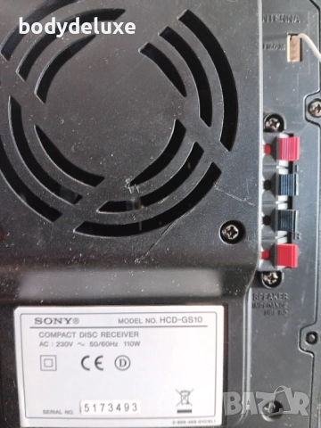 SONY CMT-GS10 аудио система без колони, снимка 2 - Аудиосистеми - 52114671