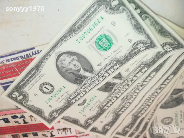 КОЛЕКЦИОНЕРСКИ ДОЛАРИ ОТ САЩ 2 ДОЛАРА 35ЛВ 1210241658