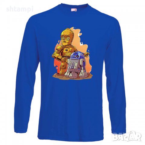 Мъжка тениска Star Wars R2-D2 & C3PO Star Wars Игра,Изненада,Подарък,Геймър, , снимка 8 - Тениски - 36809844