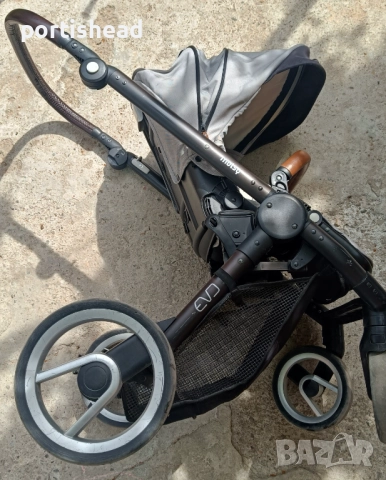 Mutsy Evo бебешка количка 2 в 1 Urban Nomad, снимка 3 - Детски колички - 51994316