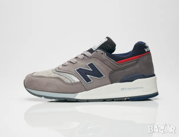 маратонки Made in USA New Balance M997WL x Woolrich : вълнен модел номер 42 ,5, снимка 8 - Маратонки - 47519646