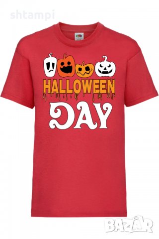 Детска тениска Halloween Day,Halloween,Хелоуин,Празник,Забавление,Изненада,Обичаи,, снимка 1 - Детски тениски и потници - 38154675