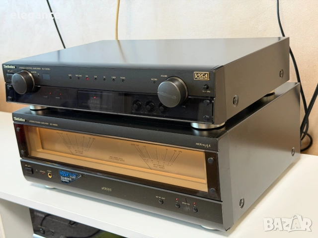 Усилвател Technics SU-C909U и SE-A909S + оригинално дистанционно , снимка 4 - Ресийвъри, усилватели, смесителни пултове - 53939528