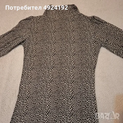 Памучна Рокля с принт , снимка 5 - Рокли - 56144125