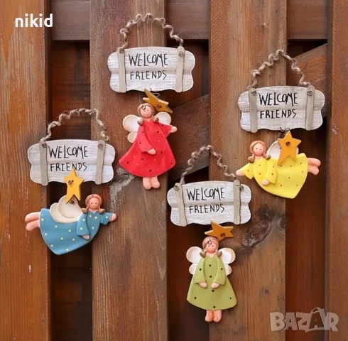 4 бр Ангел летящ ангели силиконов молд форма фондан смола шоколад гипс декор, снимка 3 - Форми - 52427300