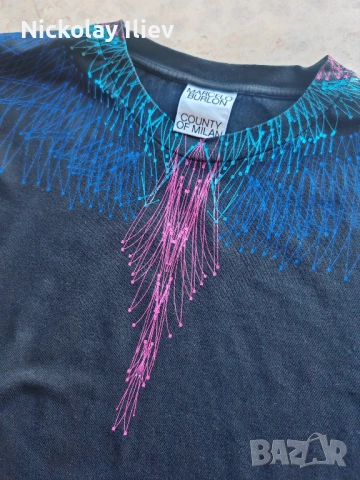 Тениска на Marcelo Burlon, снимка 2 - Тениски - 52215323