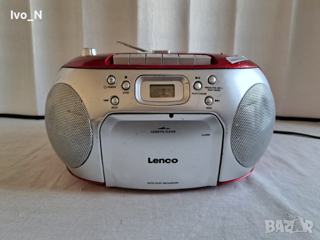 CD радиокасетофон Lenco SCD-42., снимка 2 - Радиокасетофони, транзистори - 44291925