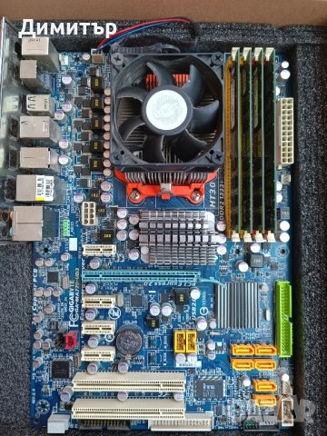 Дъно Процесор Рам AMD Gigabite Kingstan, снимка 1