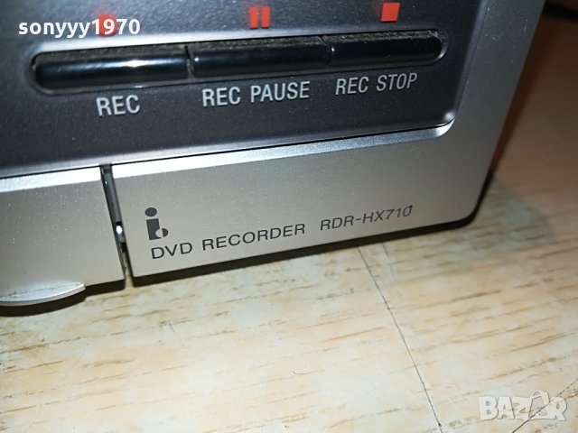 sony rdr-hx710 hdd/dvd recorder, снимка 12 - Плейъри, домашно кино, прожектори - 29088094