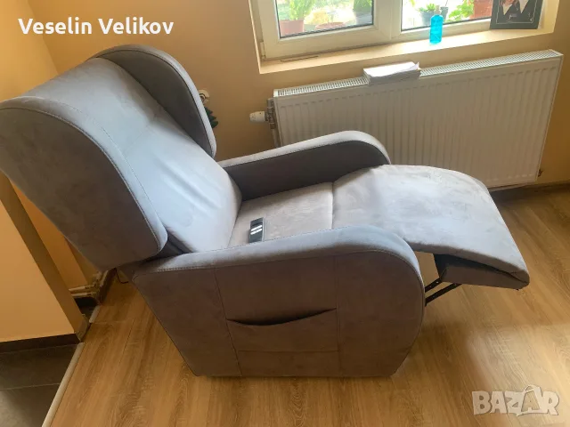 Електрически Фотьойл Релакс Изправяне, снимка 3 - Дивани и мека мебел - 56162462