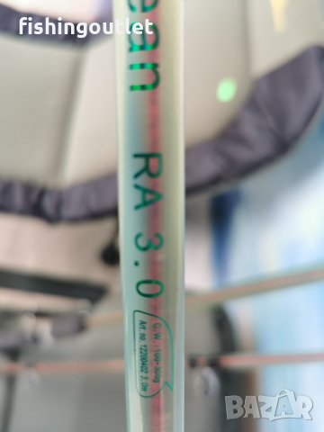 Плътна двуколенна въдица за сом и шаран с макара и влакно, снимка 12 - Въдици - 34399401