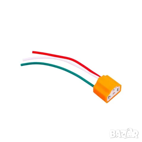 Букса за автомобилна крушка H4 12V, снимка 3 - Аксесоари и консумативи - 55864697
