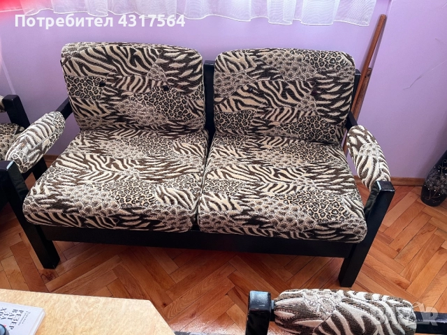 Дивани двойка тройка и фотьойл, снимка 2 - Дивани и мека мебел - 52964080