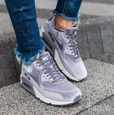 Nike Air Max 90 Deluxe 'Gunsmoke' номер 41 оригинални маратонки 